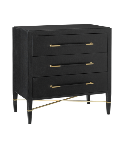 Currey & Co. Verona Black Chest 3000-0065