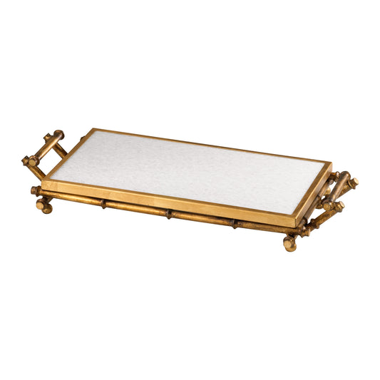 Cyan Design Bamboo Serving Tray in Gold 03079