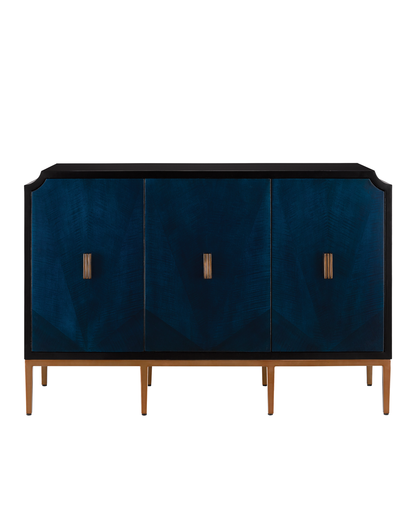 Currey & Co. Kallista Blue Cabinet 3000-0082