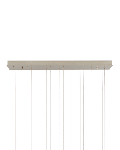 Currey & Co. Catrice 15-Light Linear Multi-Drop Pendant 9000-0678