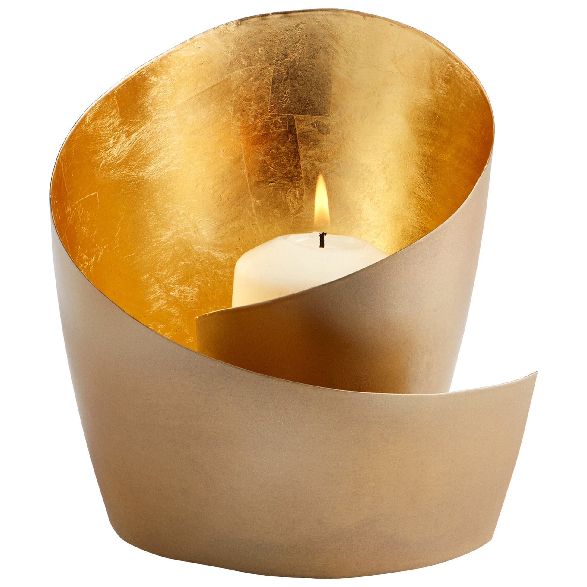 Cyan Design Mars Candleholder in Brass - Medium 08118