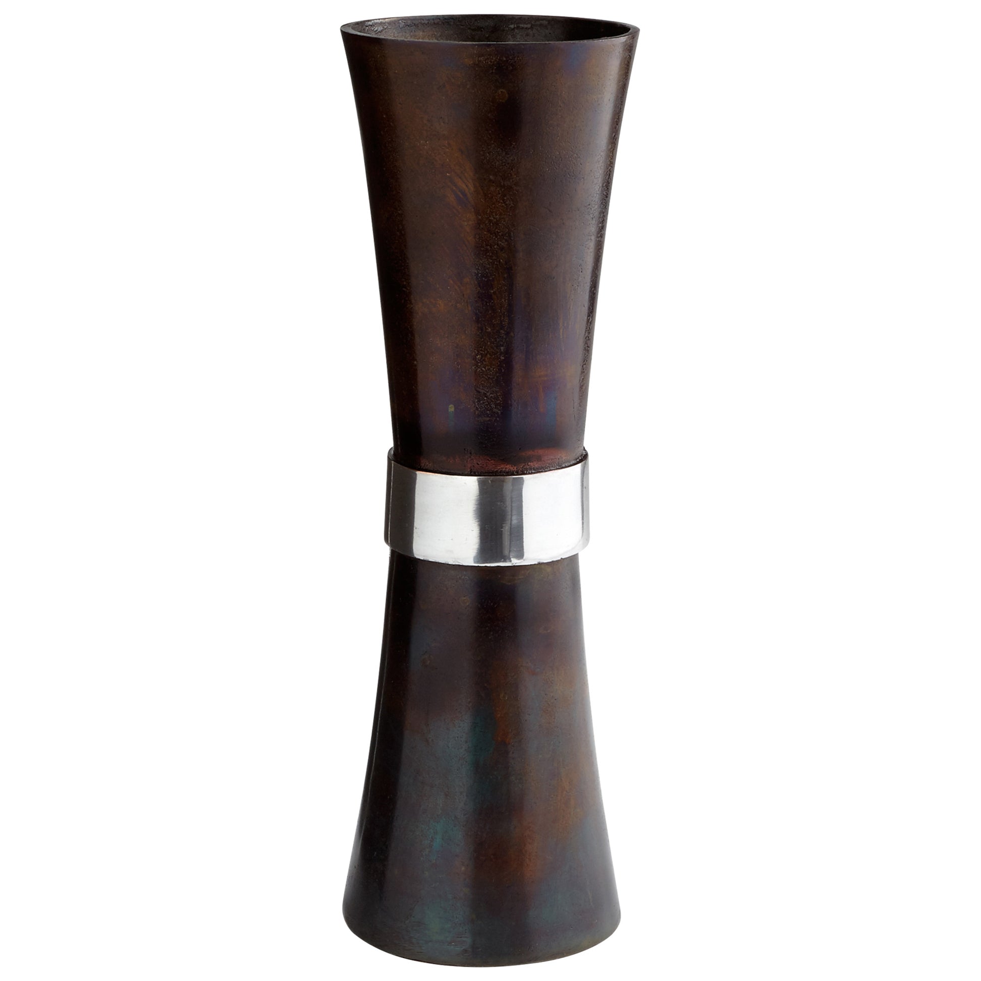 Cyan Design Catalina Vase in Bronze And Blue - Large 08295