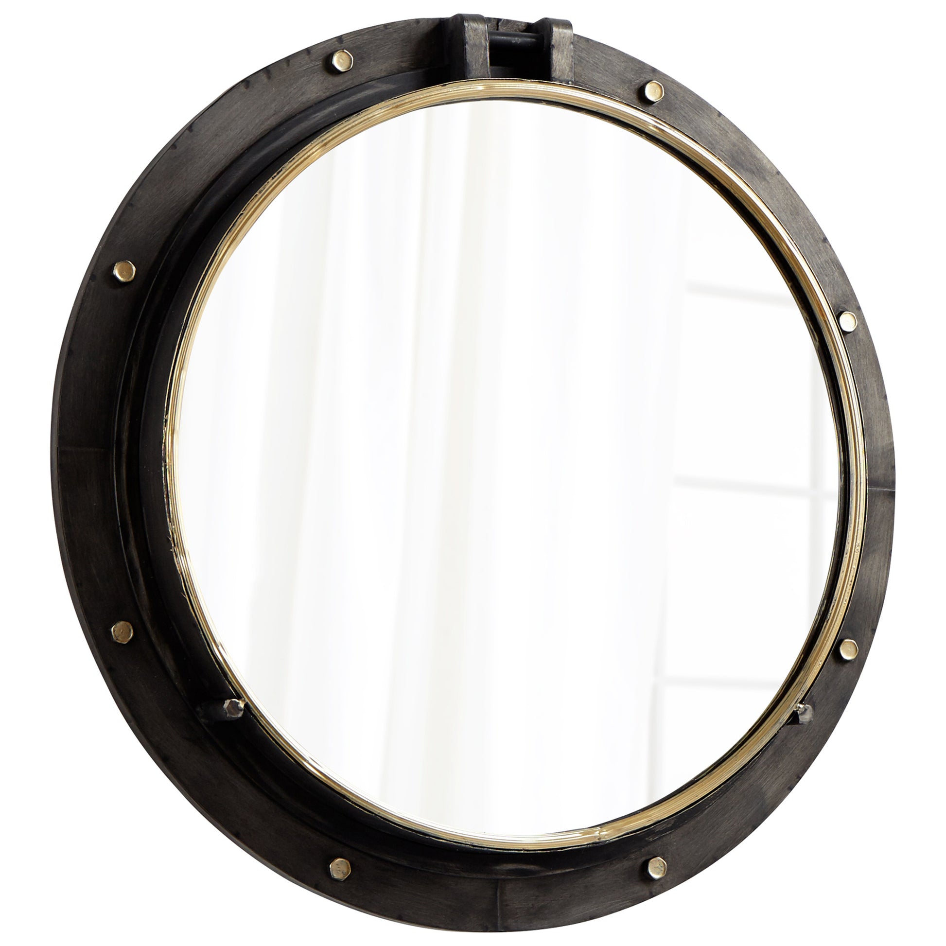 Cyan Design Barrel Mirror in Canyon Bronze And Gold 08456