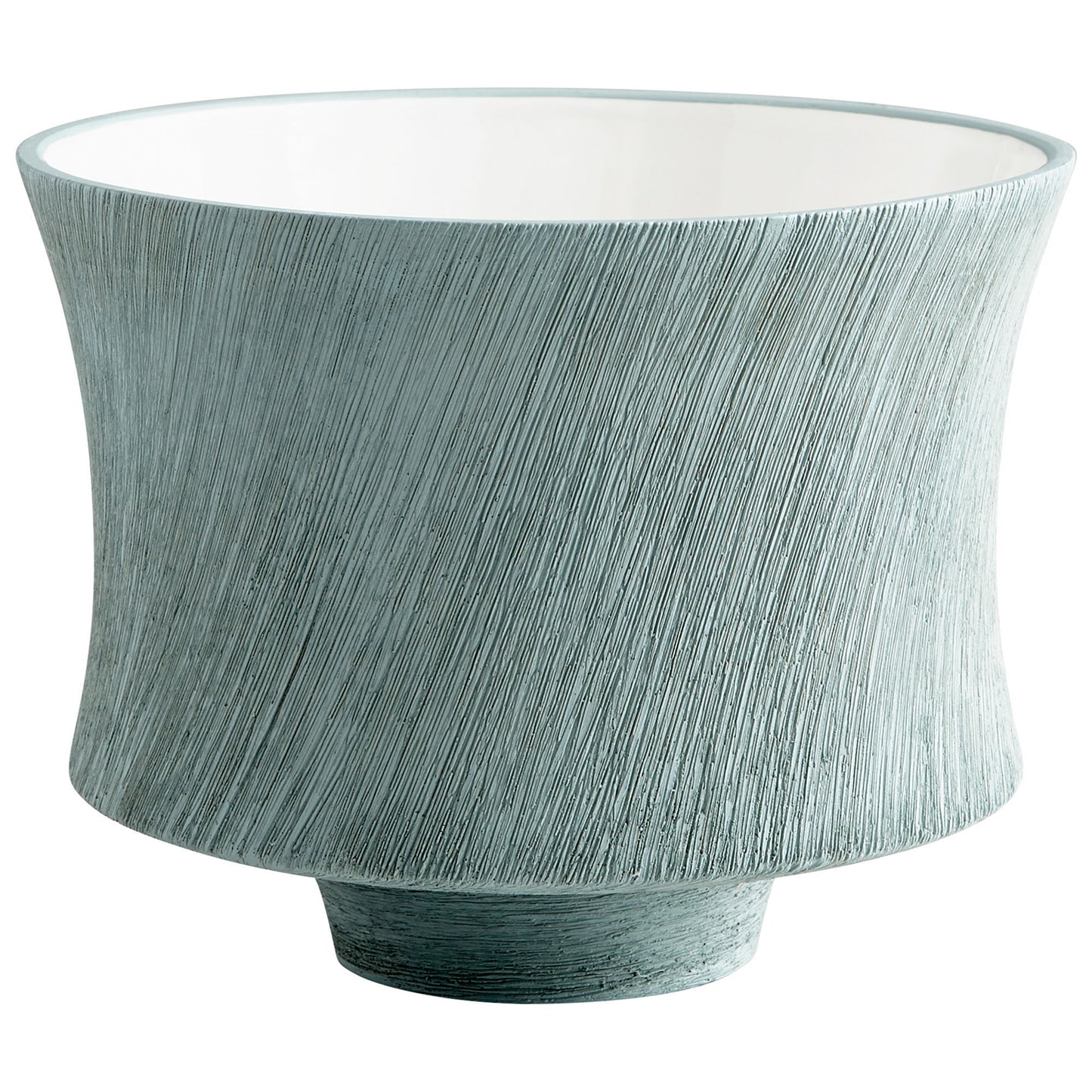 Cyan Design Selena Slab Planter in Oyster Blue - Large 08737