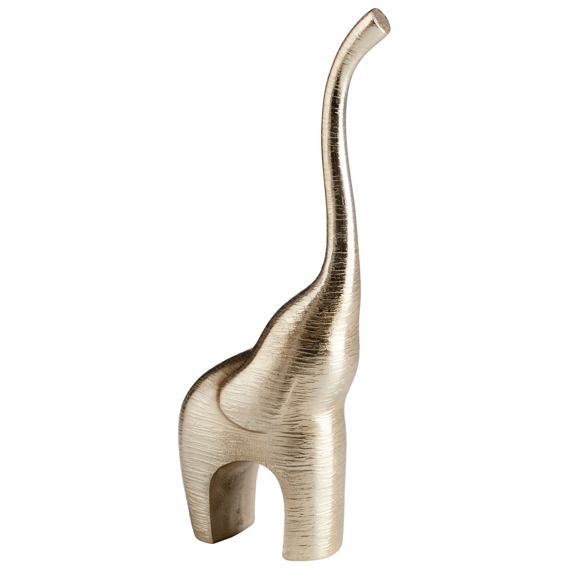 Cyan Design Trumpeter Sculpture in Textured Champagne - Small 08919