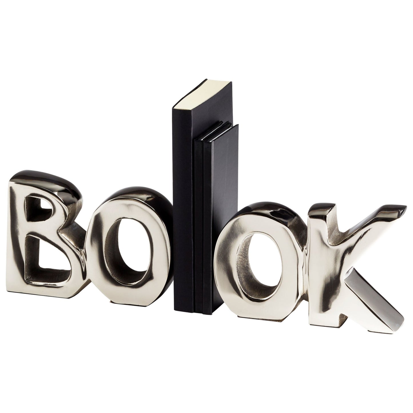 Cyan Design The Book Bookends in Nickel 08944