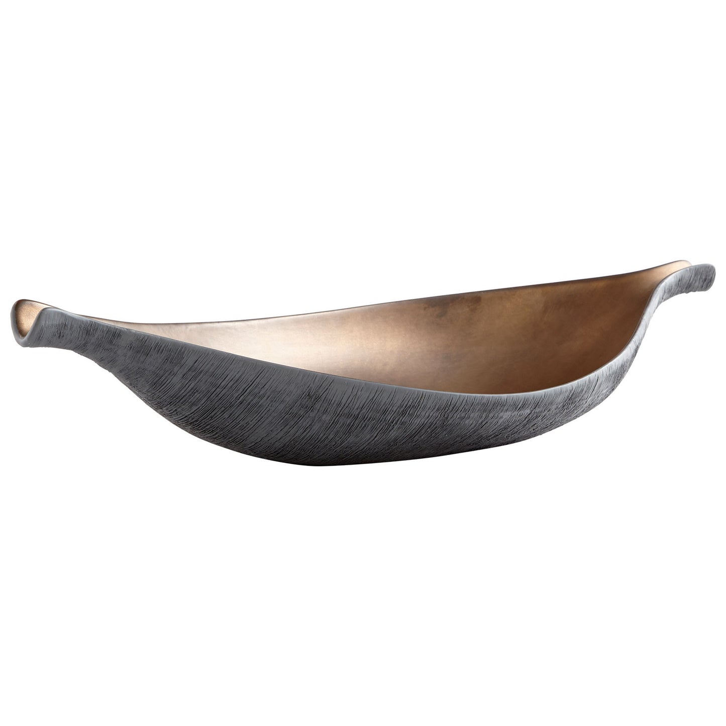 Cyan Design Horus Tray in Charcoal Grey And Bronze - Large 09012