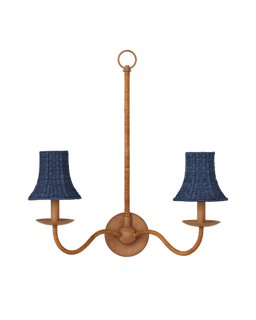 Currey & Co. Bell Indigo Chandelier Shade 0900-0041