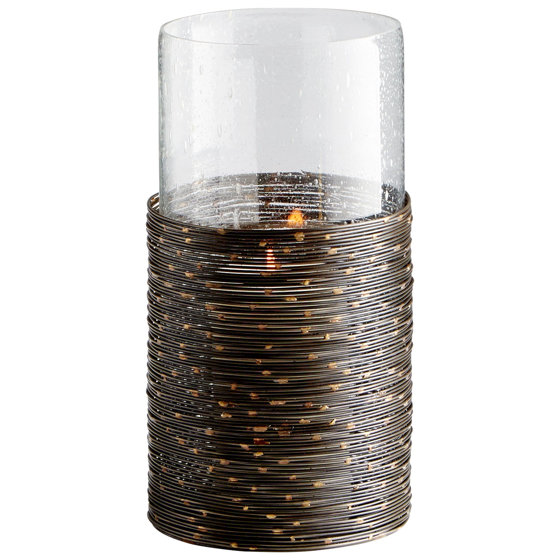 Cyan Design Tara Candleholder in Antique Black - Small 09702