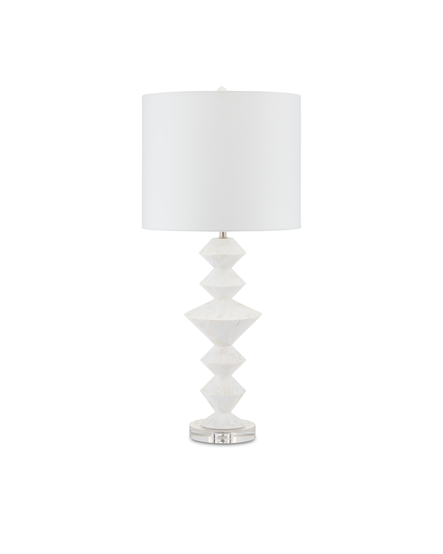 Currey & Co. Sheba White Table Lamp 6000-0688