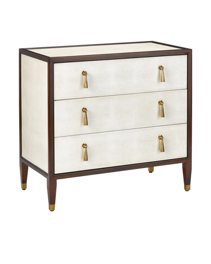 Currey & Co. Evie Shagreen Chest 3000-0141