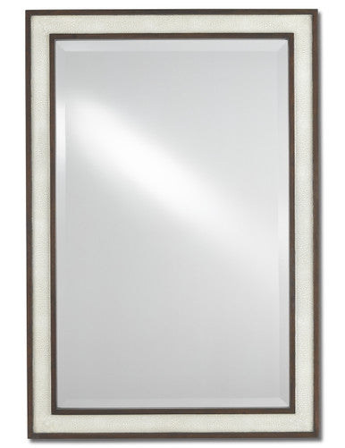 Currey & Co. Evie Shagreen Mirror 1000-0064