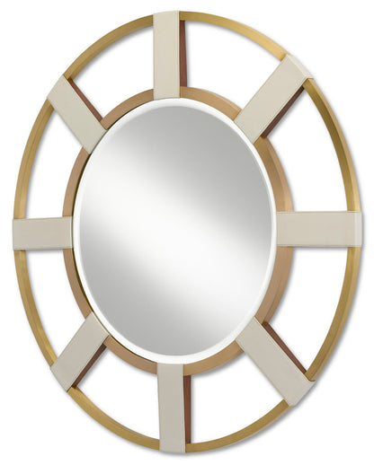 Currey & Co. Camille Round Mirror 1000-0083