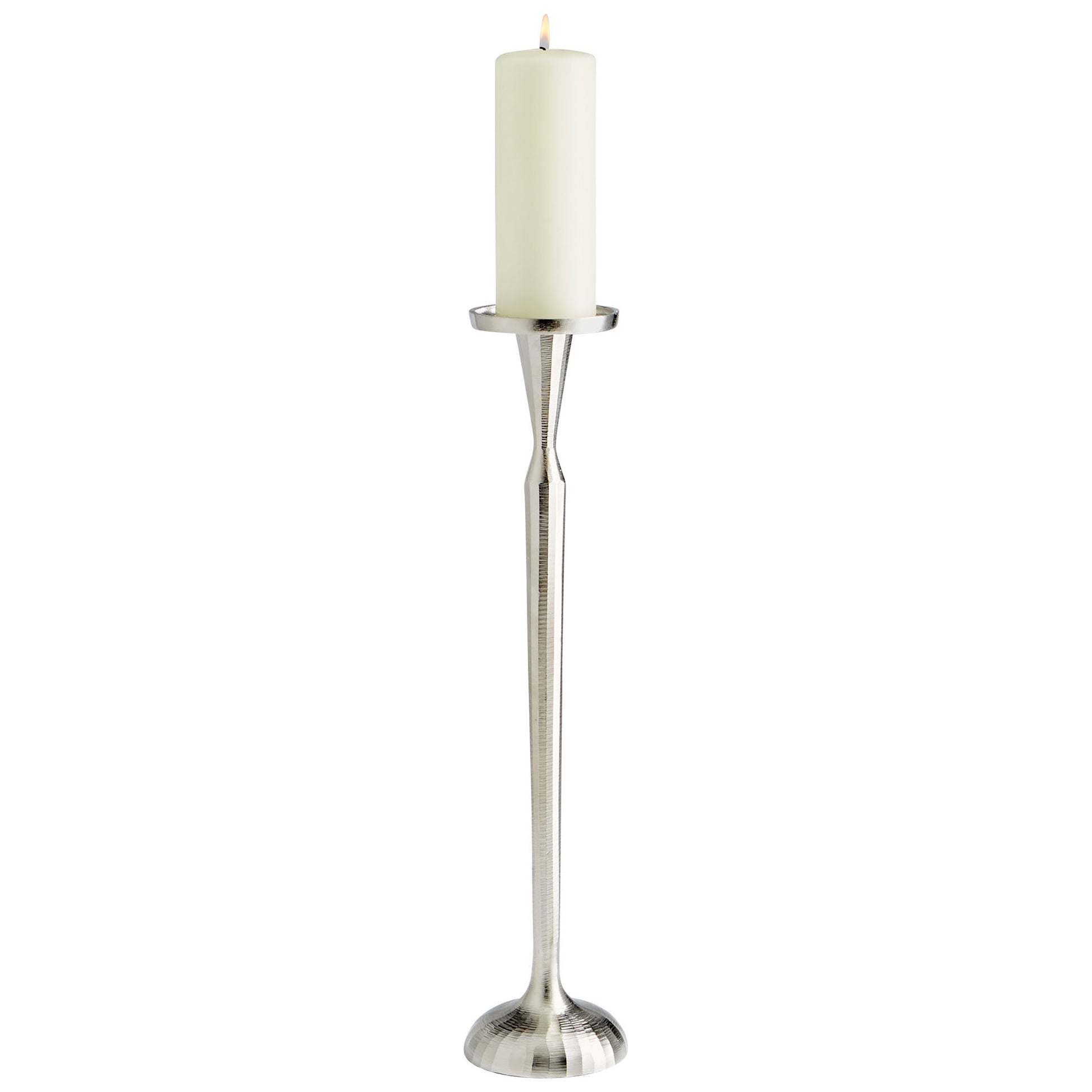 Cyan Design Reveri Candleholder in Nickel - Medium 10202