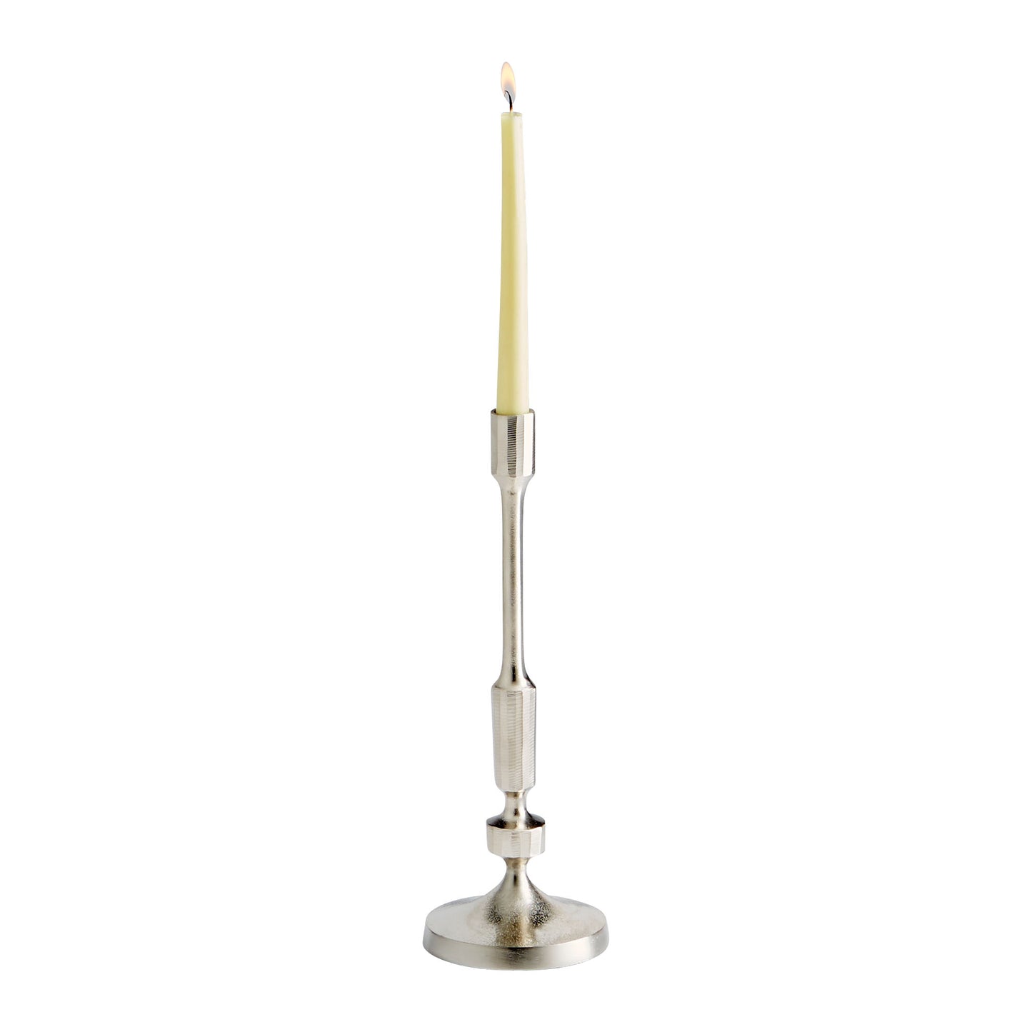 Cyan Design Cambria Candleholder in Nickel - Small 10205