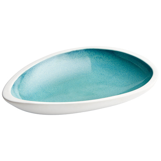 Cyan Design Nice Dream Tray in White And Green - Medium 10260