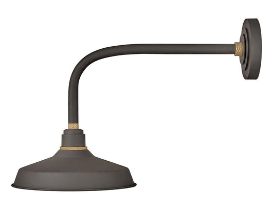 Hinkley Lighting Foundry Classic Medium Straight Arm Barn Light Museum Bronze 10312MR