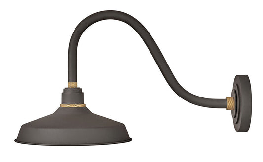 Hinkley Lighting Foundry Classic Medium Gooseneck Barn Light Museum Bronze 10342MR