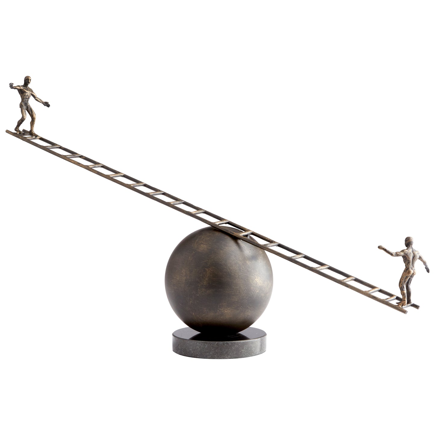 Cyan Design Teeter Sculpture in Bronze 10428