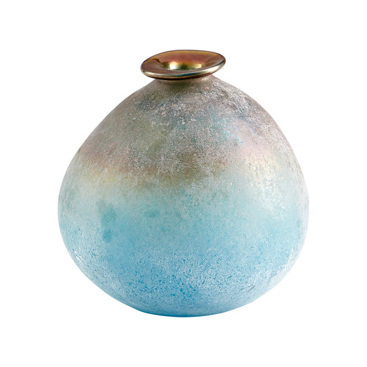 Cyan Design Sea Of Dreams Vase in Turquoise And Scavo - Small 10436