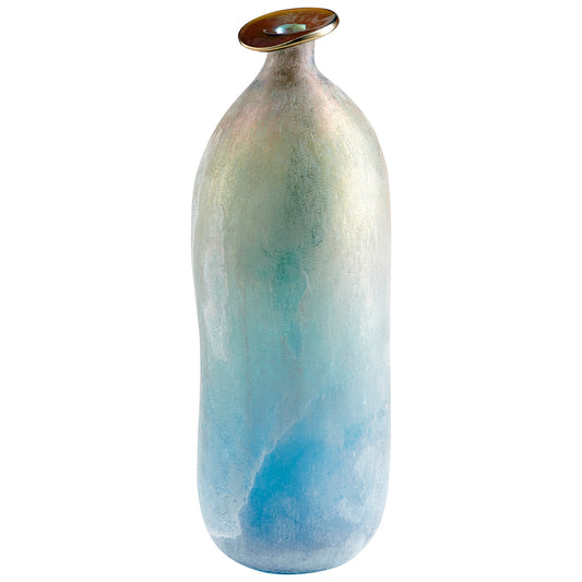 Cyan Design Sea Of Dreams Vase in Turquoise And Scavo - Large 10437