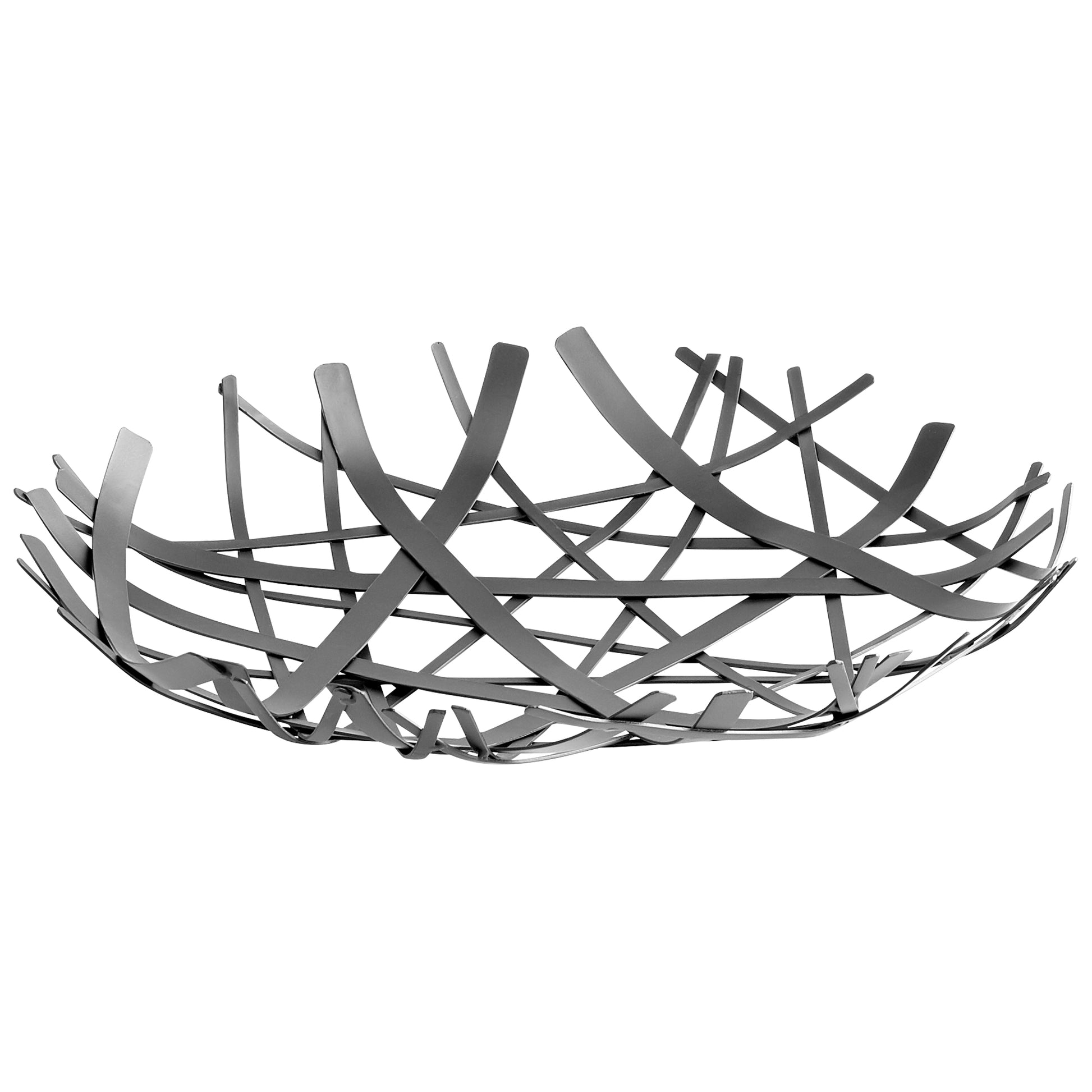 Cyan Design Belgian Basket in Graphite - Medium 10522