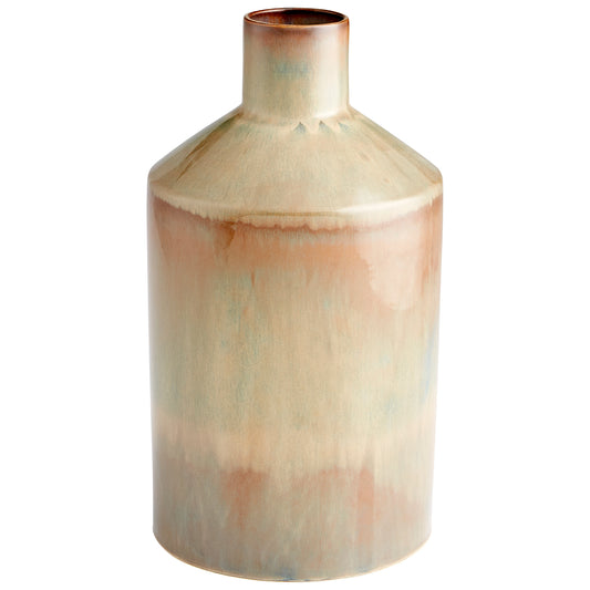 Cyan Design Marbled Dreams Vase in Olive Glaze - Medium 10535