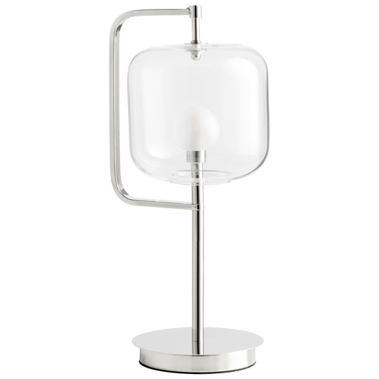 Cyan Design Isotope Table Lamp in Polished Nickel 10557