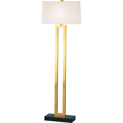 Robert Abbey  Doughnut Floor Lamp in Natural Brass 106X