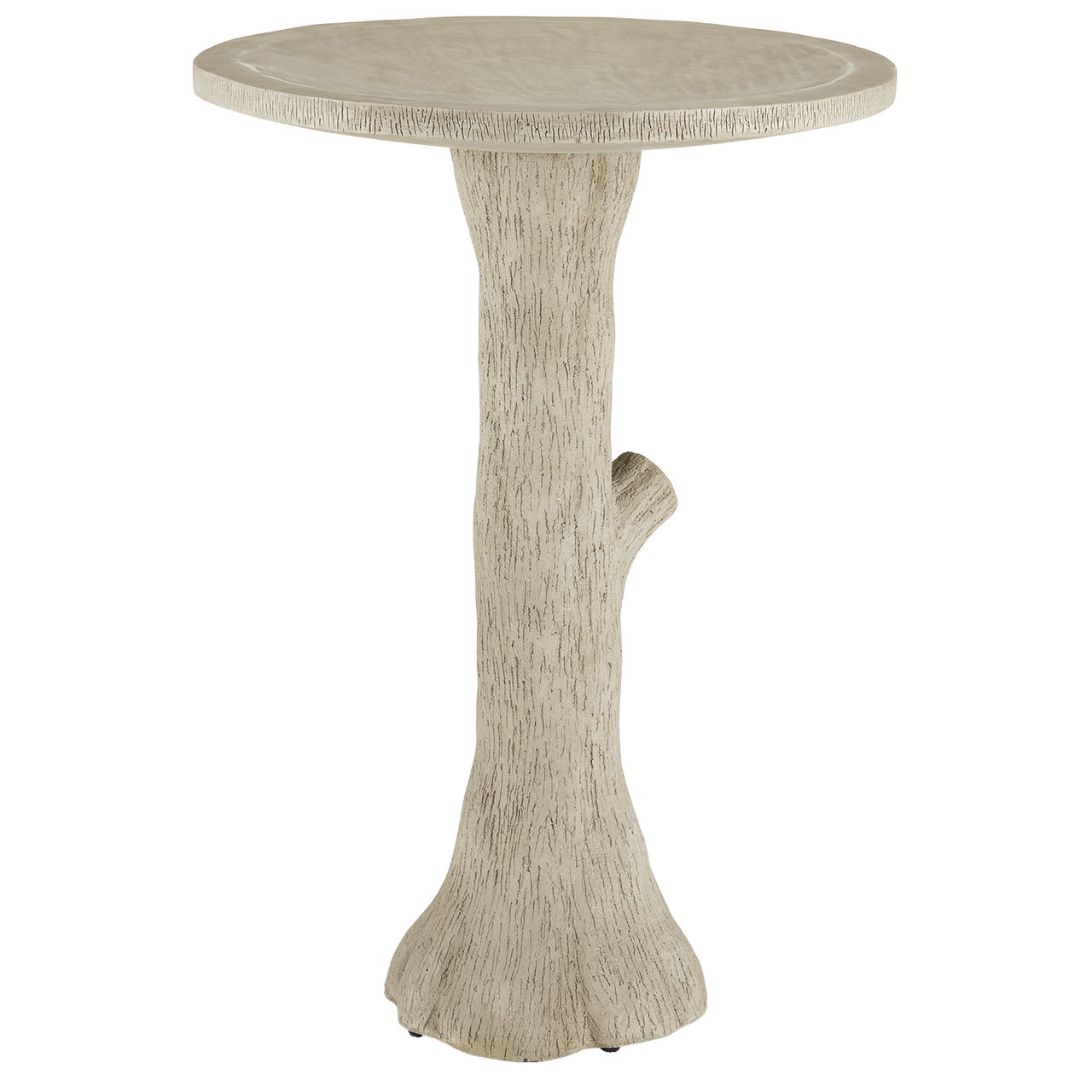 Currey & Co. Faux Bois Bird Bath 2200-0024