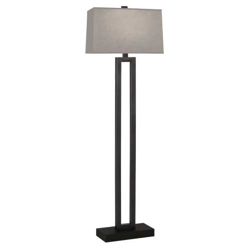 Robert Abbey  Doughnut Floor Lamp in Deep Patina Bronze Finish 107G