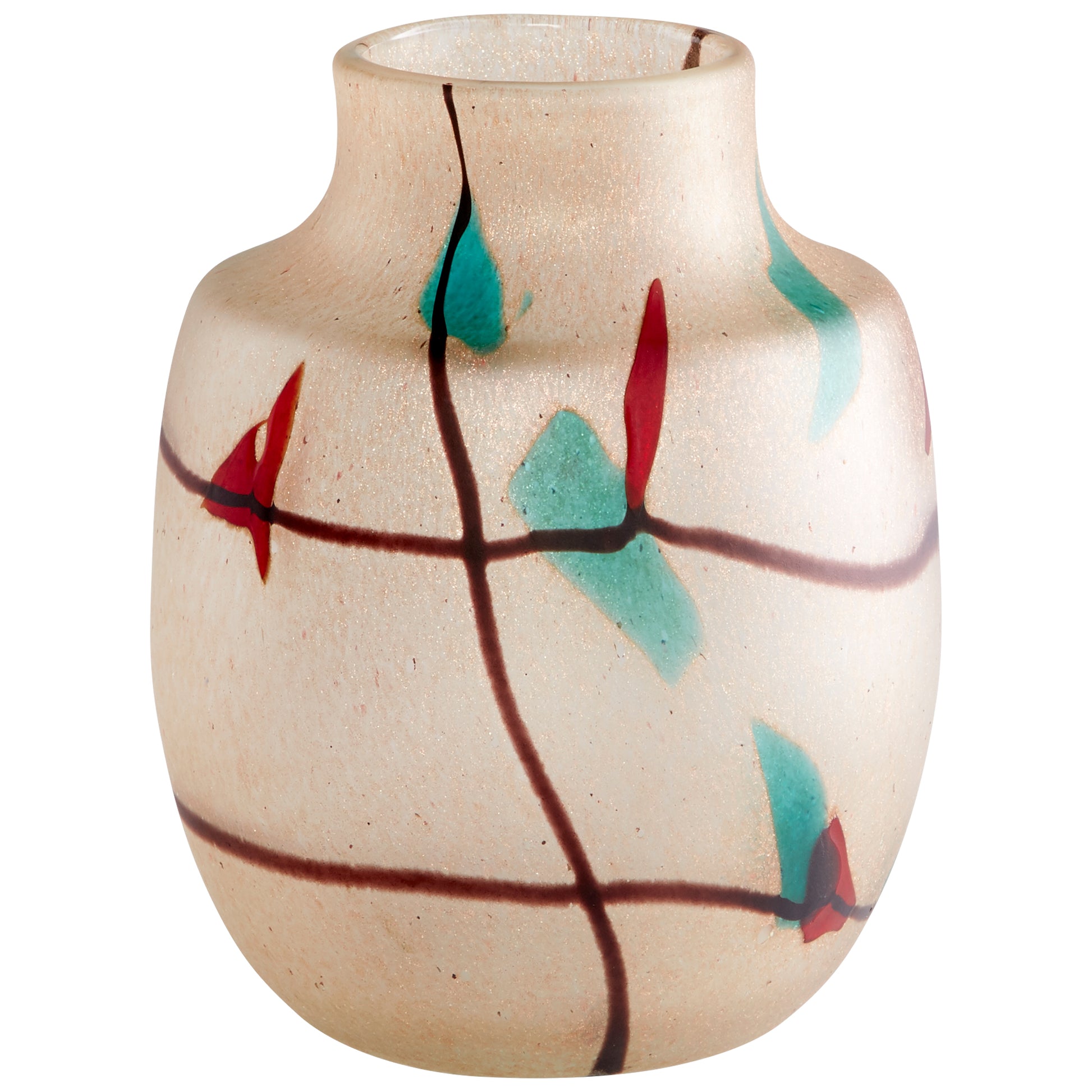 Cyan Design Cuzco Vase in Amber - Small 10859