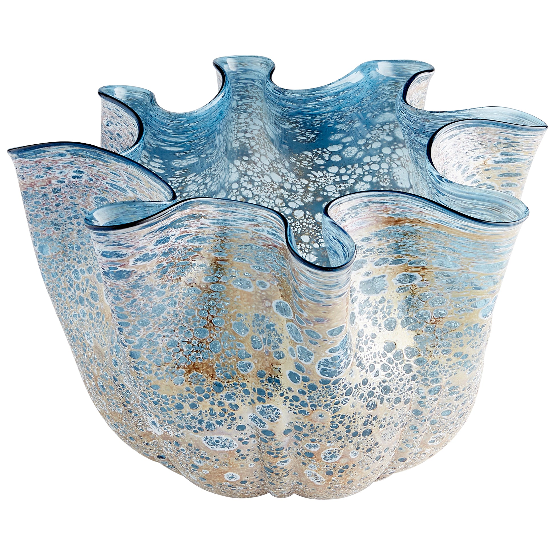 Cyan Design Meduse Vase in Blue - Large 10879