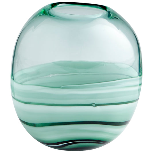 Cyan Design Torrent Vase in Green - Squat 10883