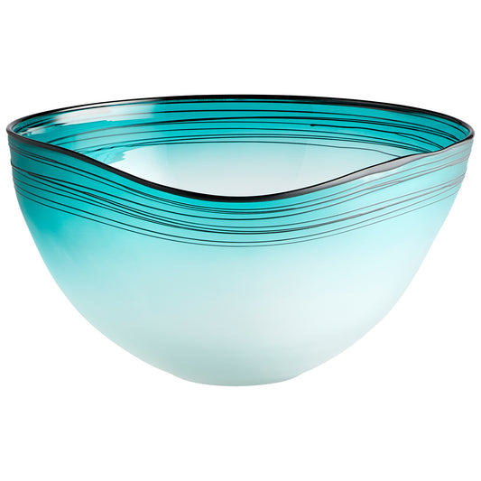 Cyan Design Kapalua Bowl in Blue And White 10894