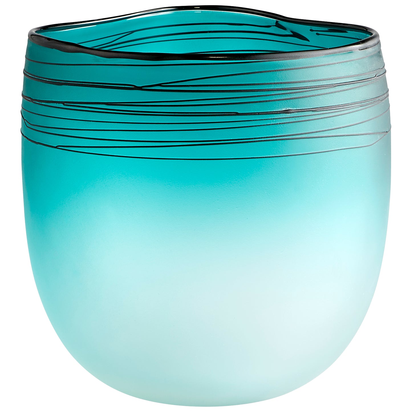 Cyan Design Kapalua Vase in Blue And White - Medium 10895