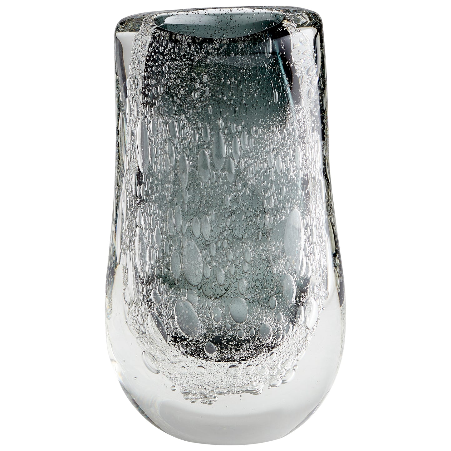 Cyan Design Viceroy Vase in Grey And Clear 10898