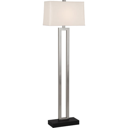 Robert Abbey  Doughnut Floor Lamp in Antique Silver 108X