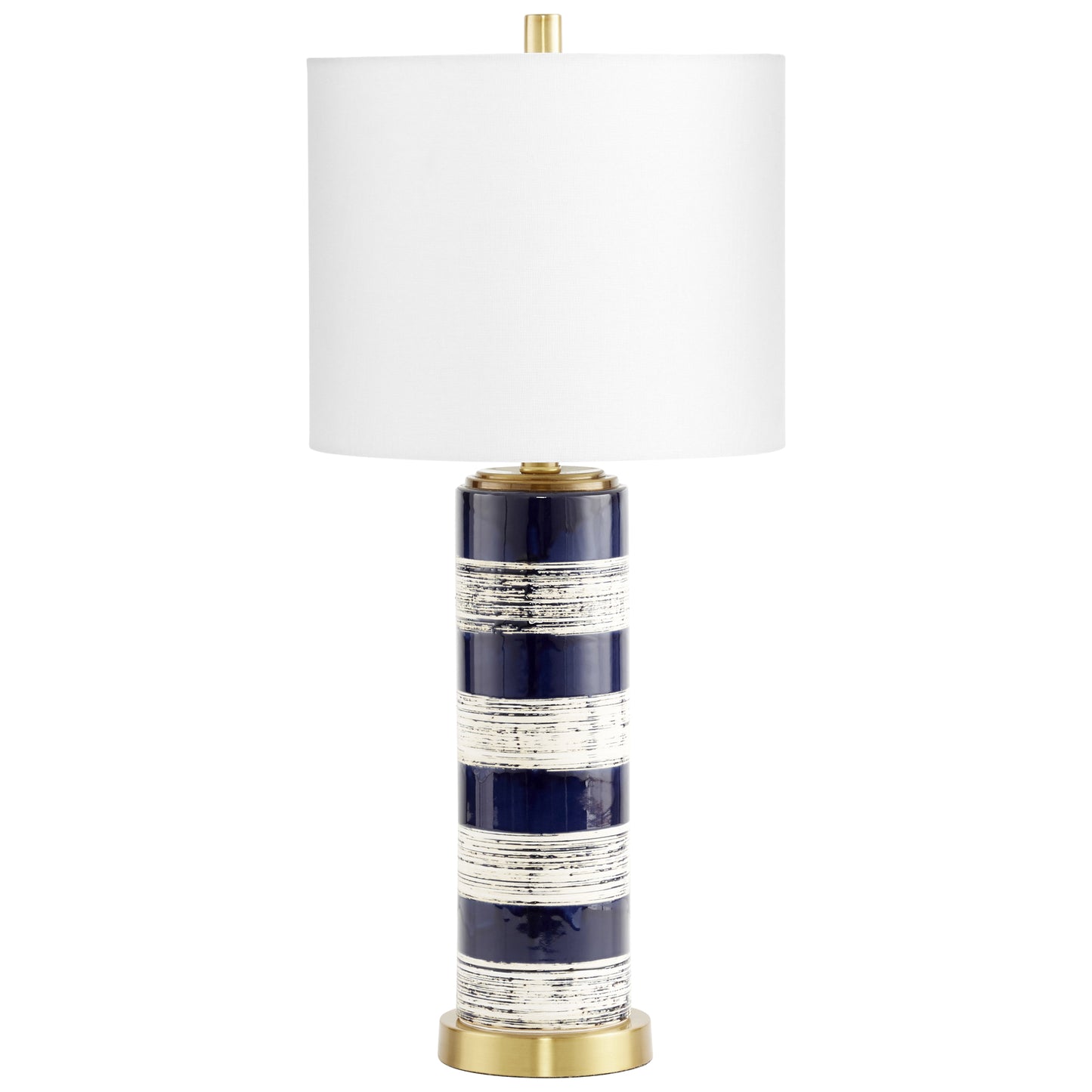 Cyan Design Bristle Brush Table Lamp in Blue 10951