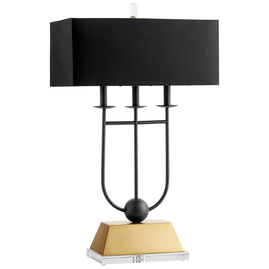 Cyan Design Euri Table Lamp in Black And Gold 10983