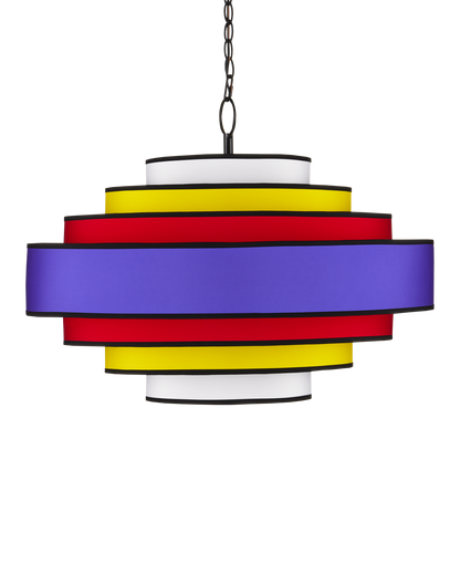 Currey & Co. Maura Multi-Colored Chandelier 9000-0945