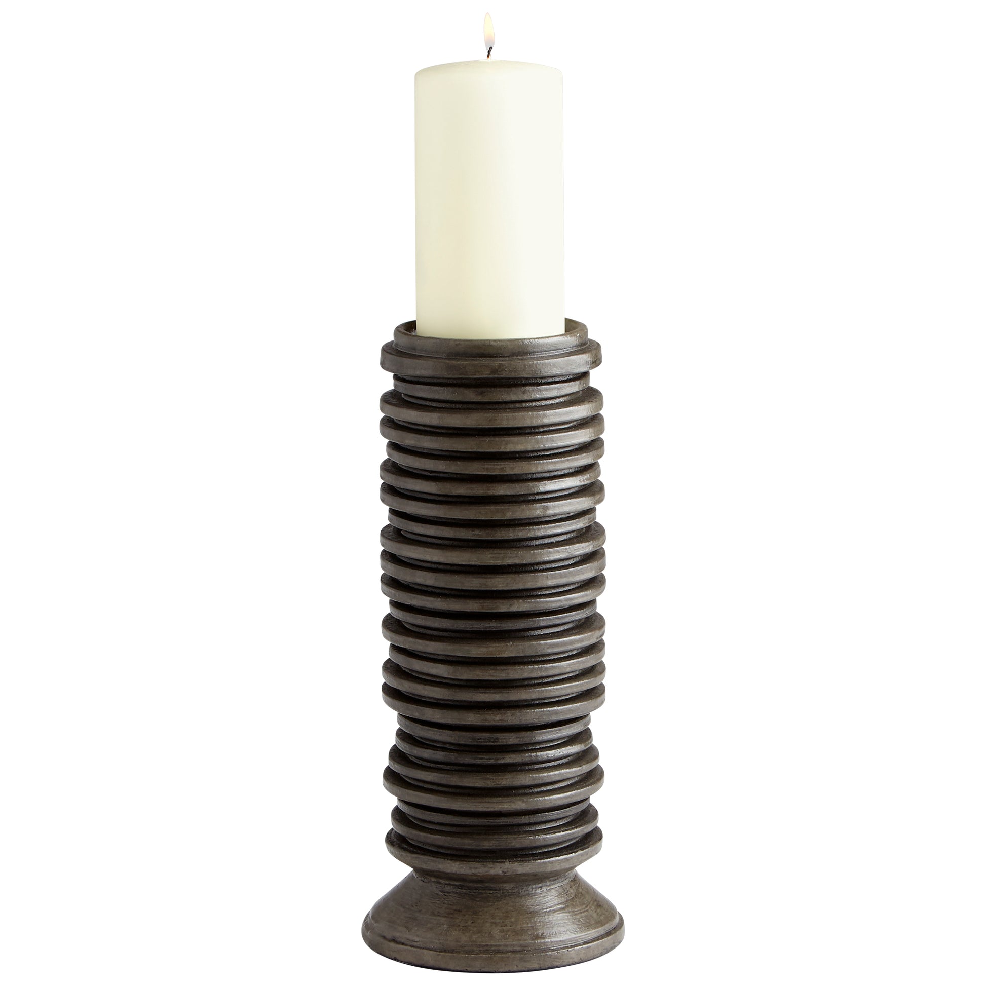 Cyan Design Provo Candleholder in Black - Large 11022