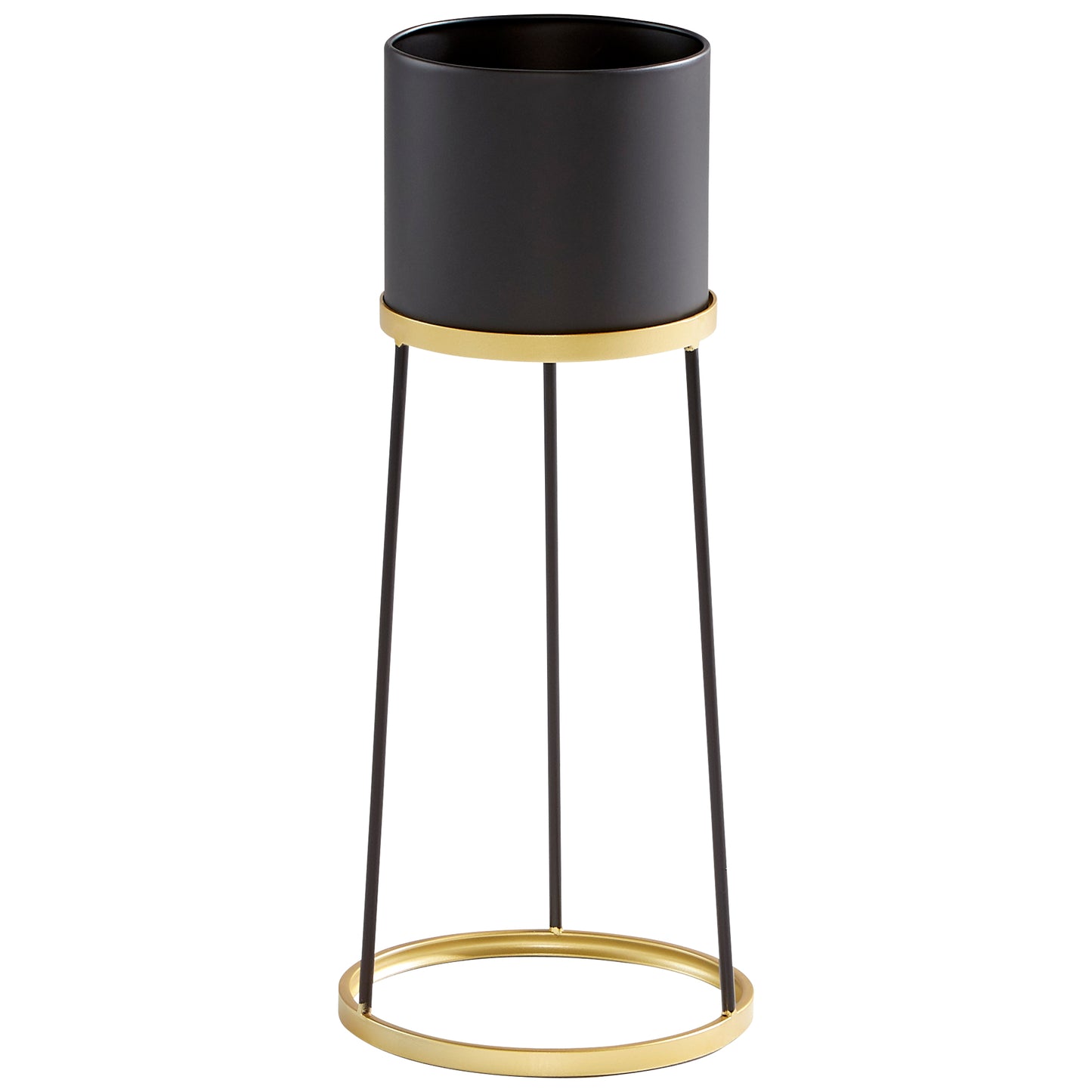 Cyan Design Liza Planter in Gold And Black - Large 11039