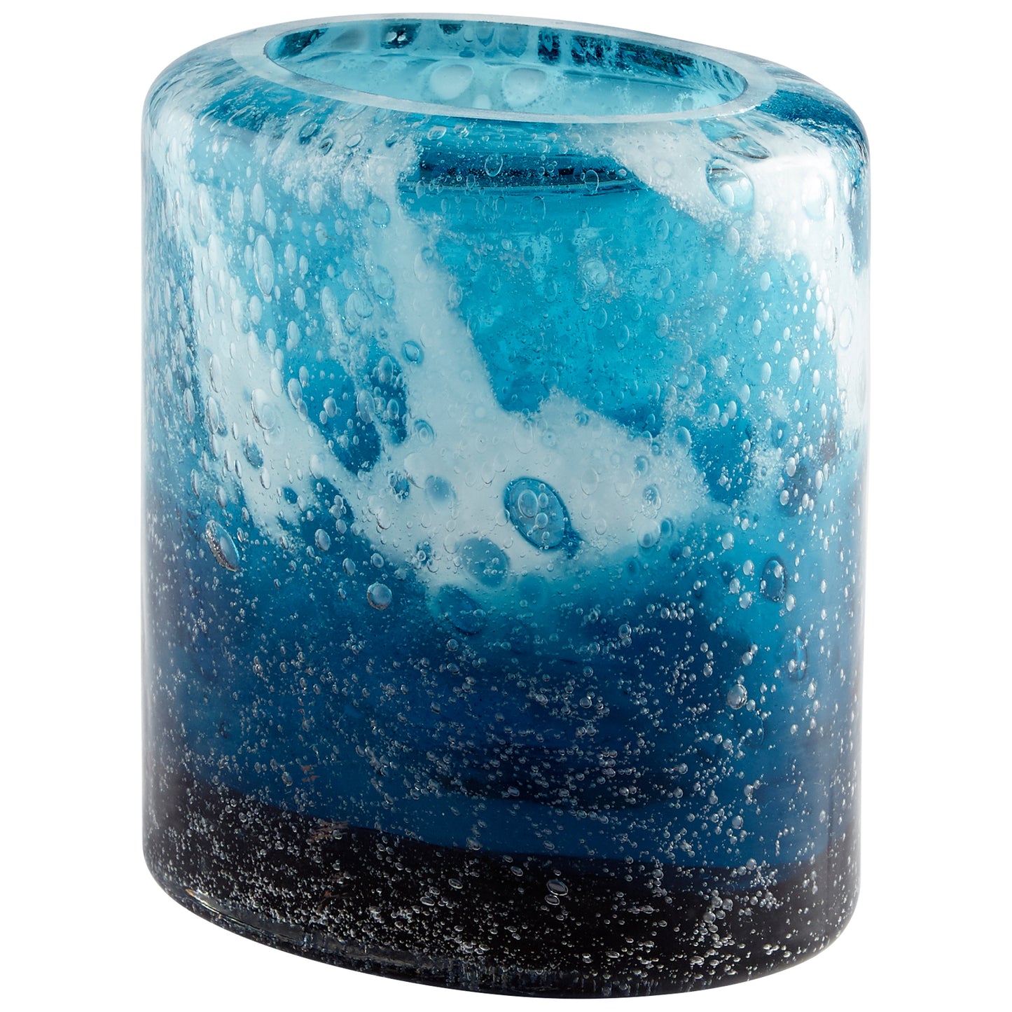 Cyan Design Spruzzo Vase in Blue - Small 11065