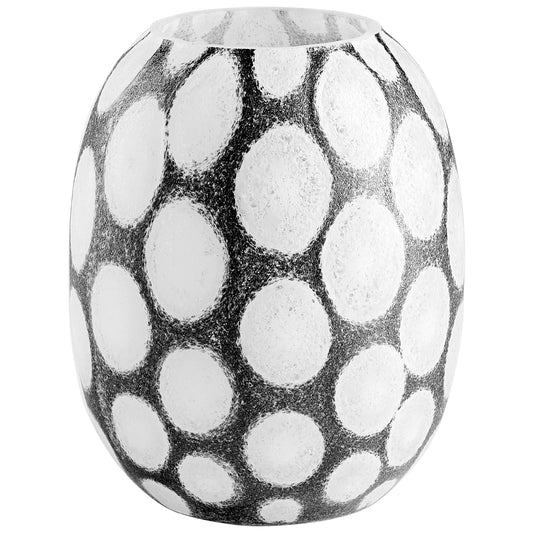 Cyan Design Brunson Vase in Brown And White - Small 11067