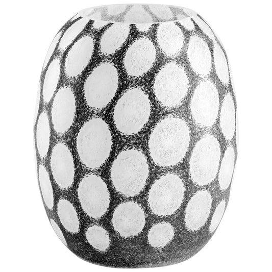 Cyan Design Brunson Vase in Brown And White - Large 11068