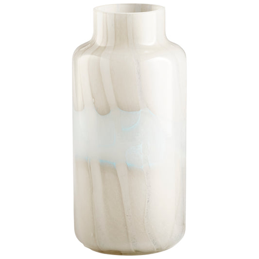 Cyan Design Lucerne Vase in Tan And Aqua - Large 11078