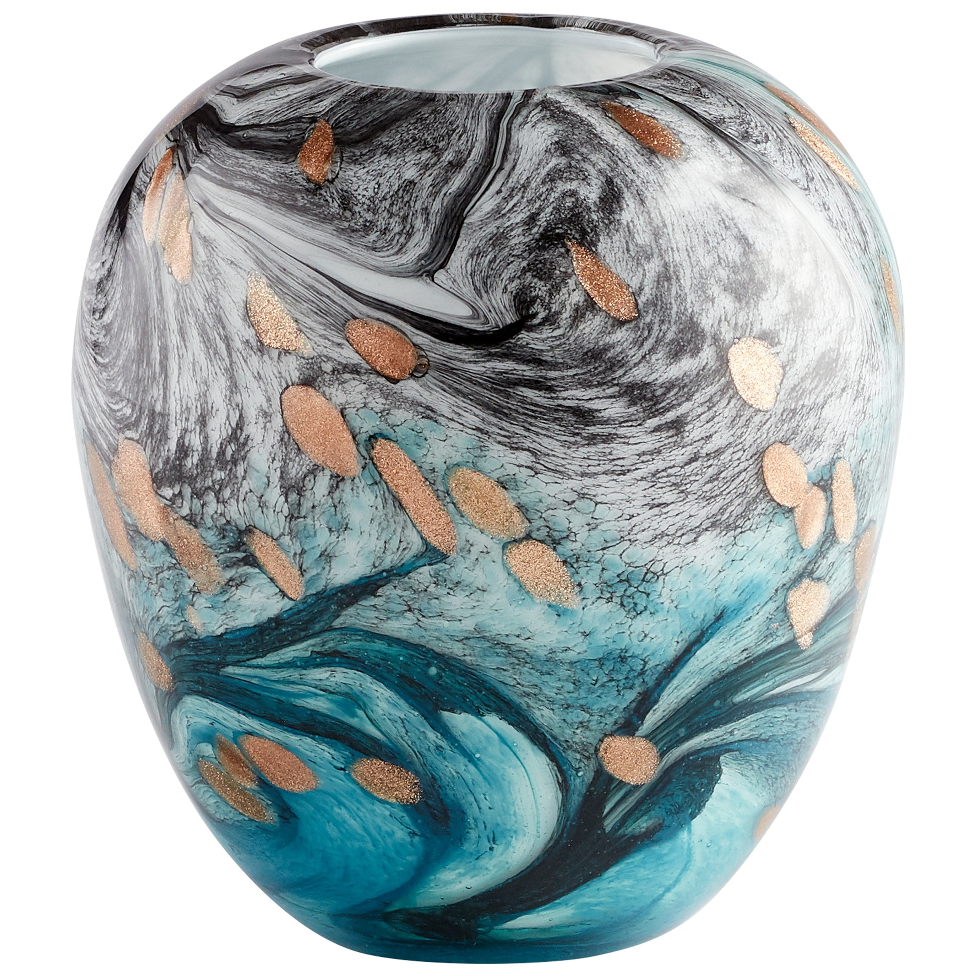 Cyan Design Prismatic Vase in Multi Colored - Small 11081