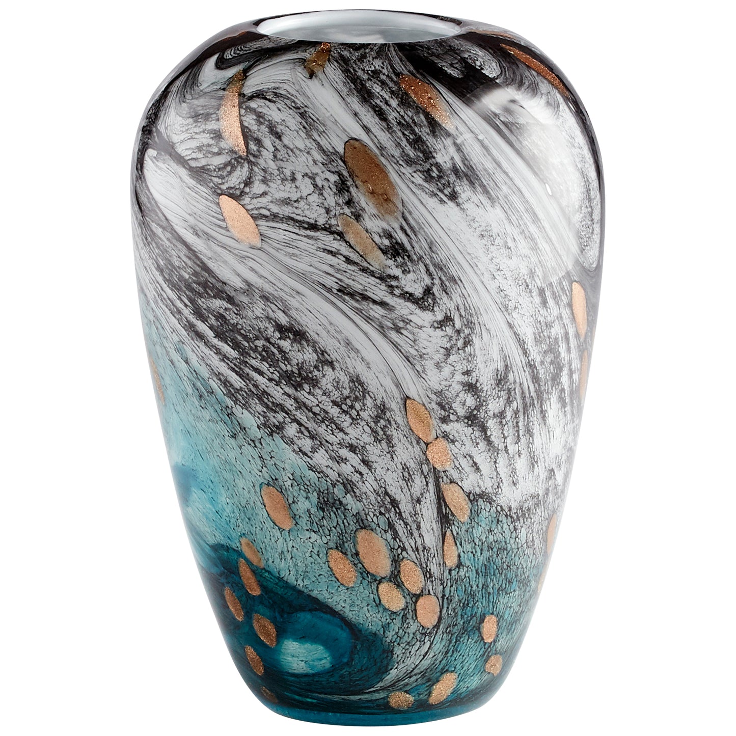 Cyan Design Prismatic Vase in Multi Colored - Medium 11082