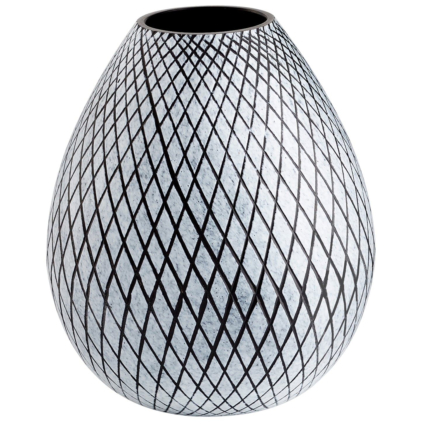 Cyan Design Bozeman Vase in Frosted Grey - Medium 11094